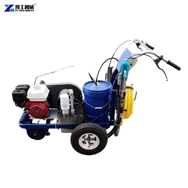 Kallfärg vägmarkeringsmaskin